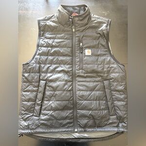 Carhartt Black light weight Puffy Vest large